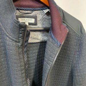 Ted Baker zip up sweater jacket. Size 7